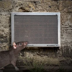 Pest Proofing Air Brick Cover By MouseMesh - Large Stainless Steel 255mm(W) X 255mm(H) -Draper Tool Shop pest proofing air brick cover by mousemesh large stainless steel 255mm w x 255mm h 5060271900114 04c MP