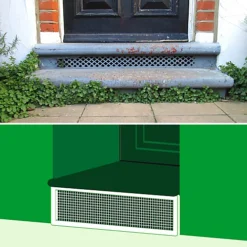 Pest Proofing Doorstep Vent Guard Cover Kit By MouseMesh - Cut To Size 1030mm(W) X 190mm(H) -Draper Tool Shop pest proofing doorstep vent guard cover kit by mousemesh cut to size 1030mm w x 190mm h 5060271900305 03c MP