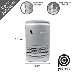 Pestbye High Powered Professional Rat And Mouse Repellent Large Rooms & Commercial Use Ultrasonic Electromagnetic -Draper Tool Shop pestbye high powered professional rat and mouse repellent large rooms commercial use ultrasonic electromagnetic5055372305845 03c MP