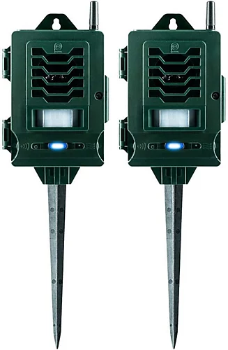 Pestbye Twinpack Ultrasonic Smart Link Cat Repellent System Solar Powered Motion Activated & Waterproof 3 Pestbye Twinpack Ultrasonic Smart Link Cat Repellent System Solar Powered Motion Activated & Waterproof