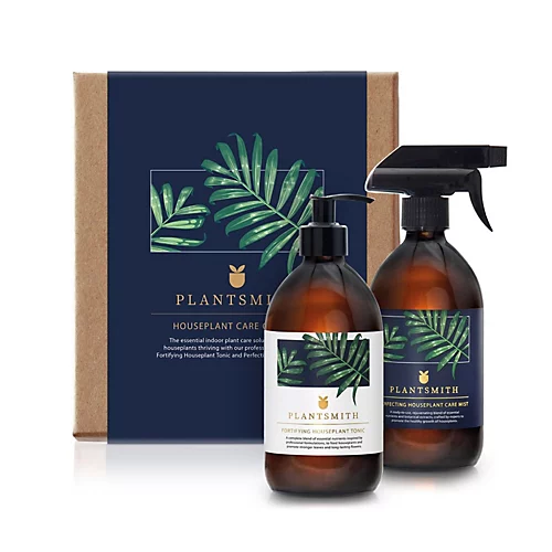 Plantsmith Fortifying House Plant Care Mist 500ml And Tonic 500ml Kit, Gift Set Fertiliser 2 Plantsmith Fortifying House Plant Care Mist 500ml And Tonic 500ml Kit, Gift Set Fertiliser
