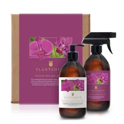 Plantsmith Orchid Care Feed 500ml And Mist 500ml Plant Care Kit, Gift Set Fertiliser