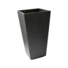 Primeur Sonata Slate Plain Square Plant Pot (Dia)26cm -Draper Tool Shop primeur sonata slate plain square plant pot dia 26cm5907736265350 01c bq