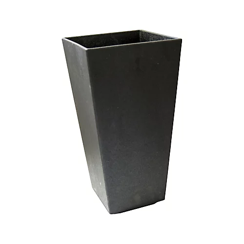 Primeur Sonata Slate Plain Square Plant Pot (Dia)26cm 3 Primeur Sonata Slate Plain Square Plant Pot (Dia)26cm