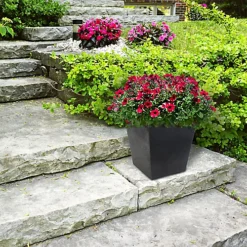 Primeur Sonata Slate Plain Square Plant Pot (Dia)30cm 5 Primeur Sonata Slate Plain Square Plant Pot (Dia)30cm -Draper Tool Shop primeur sonata slate plain square plant pot dia 30cm5907736265213 01i bq