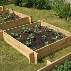 Primrose 200L Chamberlain Garden Wooden Raised Grow Bed 100cm X 100cm