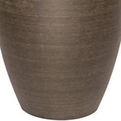 Primrose Black Cortina Stone Cone Round Tall Garden Planter 53cm -Draper Tool Shop primrose black cortina stone cone round tall garden planter 53cm5055837273313 02c MP