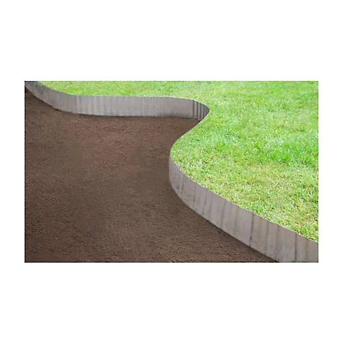Primrose Galvanised Steel Lawn Edging Corrugated Metal 15m 4 Primrose Galvanised Steel Lawn Edging Corrugated Metal 15m - Image 2