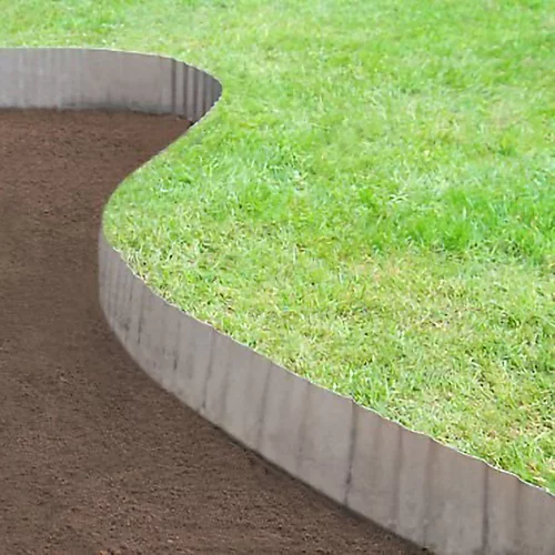 Primrose Galvanised Steel Lawn Edging Corrugated Metal 25m 4 Primrose Galvanised Steel Lawn Edging Corrugated Metal 25m - Image 2