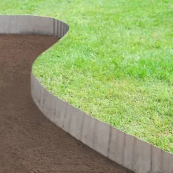 Primrose Galvanised Steel Lawn Edging Corrugated Metal 50m -Draper Tool Shop primrose galvanised steel lawn edging corrugated metal 50m5055837262096 02c MP