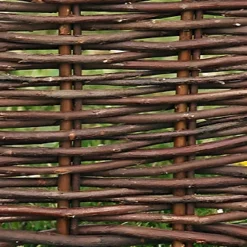 Primrose Woven Willow Hurdle Edging Garden Border Perimeter- H20cm X 200cm -Draper Tool Shop primrose woven willow hurdle edging garden border perimeter h20cm x 200cm5055837272644 04c MP