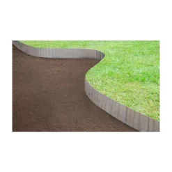 Primrose Zinc Galvanised Steel Lawn Edging Wavy Corrugated Metal 5m -Draper Tool Shop primrose zinc galvanised steel lawn edging wavy corrugated metal 5m5055837232310 02c MP