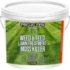 Pro-Kleen 4 In 1 Weed And Feed Lawn Treatment With Moss Killer - Greens Grass, Kills Weeds & Moss & Fertilises Grass 2.5kg -Draper Tool Shop pro kleen 4 in 1 weed and feed lawn treatment with moss killer greens grass kills weeds moss fertilises grass 2 5kg5056411326005 01c MP