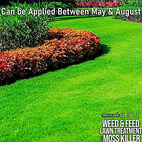 Pro-Kleen 4 In 1 Weed And Feed Lawn Treatment With Moss Killer - Greens Grass, Kills Weeds & Moss & Fertilises Grass 2.5kg 5 Pro-Kleen 4 In 1 Weed And Feed Lawn Treatment With Moss Killer - Greens Grass, Kills Weeds & Moss & Fertilises Grass 2.5kg - Image 3