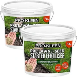 Pro-Kleen Pre Lawn & Seed Starter Fertiliser - Phosphorus Rich Formula With Nitrogen, Potassium & Magnesium Oxide 5kg