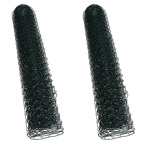 PVC Coated Galvanised Wire Netting Fencing Chicken Mesh 10m X 0.6m X 25mm Hex 3 PVC Coated Galvanised Wire Netting Fencing Chicken Mesh 10m X 0.6m X 25mm Hex
