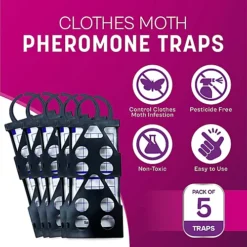 Ready Steady Defend Clothes Moth Pheromone Traps. 5 Hangers & 5 Traps 7 Ready Steady Defend Clothes Moth Pheromone Traps. 5 Hangers & 5 Traps -Draper Tool Shop ready steady defend clothes moth pheromone traps 5 hangers 5 traps5061001650651 02c MP