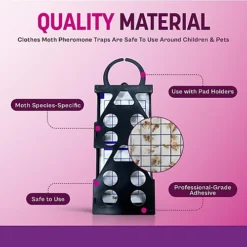 Ready Steady Defend Clothes Moth Pheromone Traps. 5 Hangers & 5 Traps 8 Ready Steady Defend Clothes Moth Pheromone Traps. 5 Hangers & 5 Traps -Draper Tool Shop ready steady defend clothes moth pheromone traps 5 hangers 5 traps5061001650651 03c MP