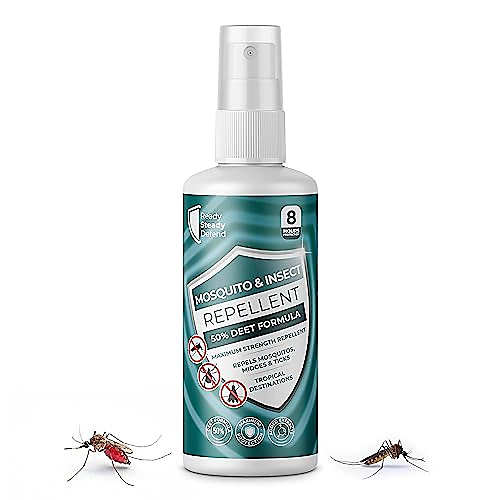 Ready Steady Defend Mosquito & Insect Repellent Spray. Maximum Strength 50% DEET Formula, Effective For 8 Hours 3 Ready Steady Defend Mosquito & Insect Repellent Spray. Maximum Strength 50% DEET Formula, Effective For 8 Hours