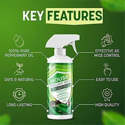 Ready Steady Defend Mouse & Rat Natural Repellent Spray 500ml -Draper Tool Shop ready steady defend mouse rat natural repellent spray 500ml5061001650033 02c MP