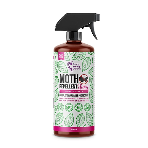 Ready Steady Defend Natural Moth Repellent Spray 200ml 3 Ready Steady Defend Natural Moth Repellent Spray 200ml