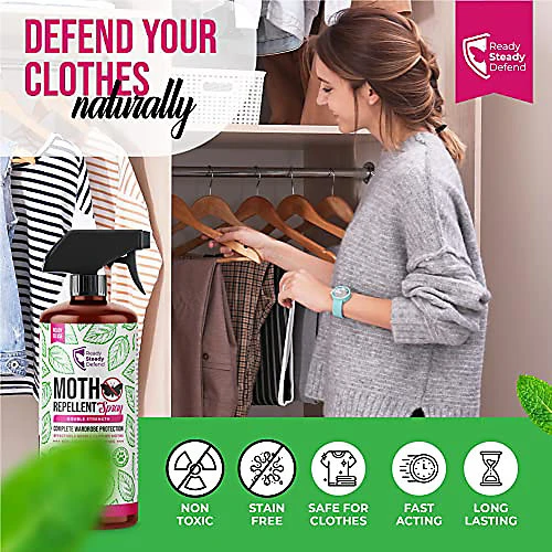 Ready Steady Defend Natural Moth Repellent Spray 200ml 5 Ready Steady Defend Natural Moth Repellent Spray 200ml - Image 3