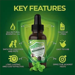 Ready Steady Defend Peppermint Mouse Repellent Oil. Makes 40 Litres Of Repellent & Contains Peppermint Essential Oil -Draper Tool Shop ready steady defend peppermint mouse repellent oil makes 40 litres of repellent contains peppermint essential oil5061001650255 06c MP