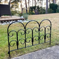 Richmond Steel Garden Lawn Edging (45cm X 41cm) - 10 Panels -Draper Tool Shop richmond steel garden lawn edging 45cm x 41cm 10 panels5060575105789 02c MP