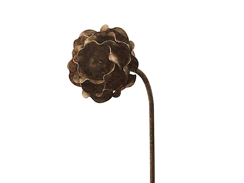 Rose - Metal Flower Garden Stakes 3 Rose - Metal Flower Garden Stakes