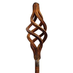 Rusty Metal Spiral Garden Stake