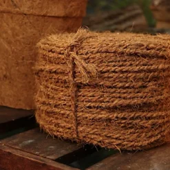 Salike Plant Support Coir Yarn 5-7mm (100m+) -Draper Tool Shop salike plant support coir yarn 5 7mm 100m 5060861940506 03c MP