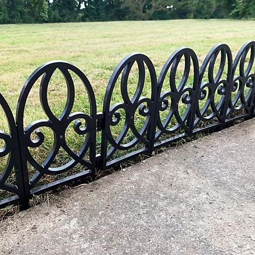 Set Of 10 Plastic Lawn Edging Traditional Panels (56cm X 30cm) 3 Set Of 10 Plastic Lawn Edging Traditional Panels (56cm X 30cm)