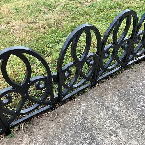 Set Of 10 Plastic Lawn Edging Traditional Panels (56cm X 30cm) 6 Set Of 10 Plastic Lawn Edging Traditional Panels (56cm X 30cm) - Image 4