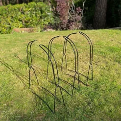 Set Of 3 Growbag Cane Frame Supports -Draper Tool Shop set of 3 growbag cane frame supports5060575101798 02c MP