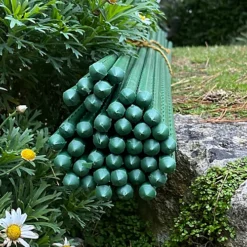 Set Of 80 Plastic Coated Metal Plant Support Sticks (140cm) -Draper Tool Shop set of 80 plastic coated metal plant support sticks 140cm 5055031303069 03c MP