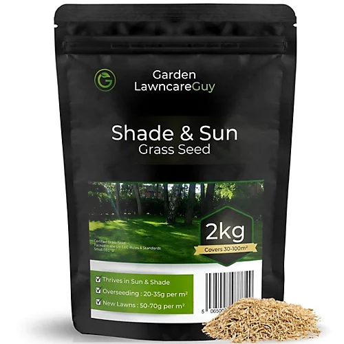 Shade & Sun Grass Seed For Shaded Areas 2kg (30-100m²) 3 Shade & Sun Grass Seed For Shaded Areas 2kg (30-100m²)