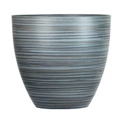 Simpa 2PC Grey Serenity Rings Plastic Planters 38cm (Dia). -Draper Tool Shop simpa 2pc grey serenity rings plastic planters 38cm dia 5059331202145 03c MP