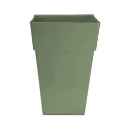 Simpa 2PC Moda Milano 28L Sage Green Plastic Planters. -Draper Tool Shop simpa 2pc moda milano 28l sage green plastic planters 5059331201926 03c MP