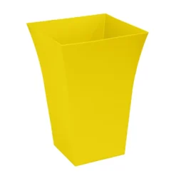 Simpa 2PC Yellow Large Milano Plastic Planters. -Draper Tool Shop simpa 2pc yellow large milano plastic planters 5059331201766 02c MP