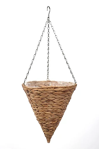 Smart Garden Hyacinth Natural Cone Hanging Basket, 35cm 3 Smart Garden Hyacinth Natural Cone Hanging Basket, 35cm