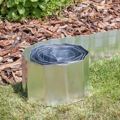 Smart Garden Steel Lawn Edging (H)15.8cm (L)3.05m -Draper Tool Shop smart garden steel lawn edging h 15 8cm l 3 05m5050642047005 01i