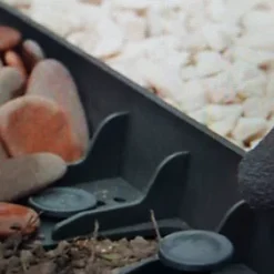 Spudulica 4 Pieces/3 Metres Flexible Garden Edging Green 45mm Height + Pins -Draper Tool Shop spudulica 4 pieces 3 metres flexible garden edging green 45mm height pins5065013758398 04c MP