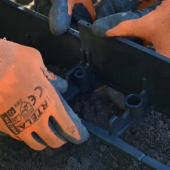 Spudulica HD Garden Edging 10 Pieces 10m Length 60mm Height Black Garden Border System For Paths, Borders, Gravel Areas, Tree Pits -Draper Tool Shop spudulica hd garden edging 10 pieces 10m length 60mm height black garden border system for paths borders gravel areas tree pits5065013758602 03c MP