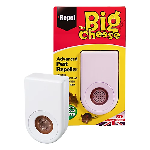 The Big Cheese Advanced Pest Repeller - Humane, Ultrasound Rodent Deterrent 3 The Big Cheese Advanced Pest Repeller - Humane, Ultrasound Rodent Deterrent