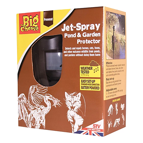 The Big Cheese Jet-Spray Pond & Garden Protector - Motion-Activated Repellent 4 The Big Cheese Jet-Spray Pond & Garden Protector - Motion-Activated Repellent - Image 2