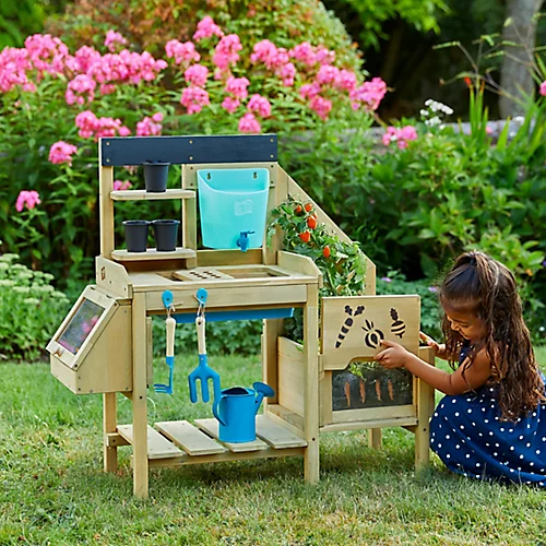 TP Toys Softwood Potting Bench 4 TP Toys Softwood Potting Bench - Image 2