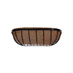 Trough Planter / Manger Planter - Prelined With Coco Liner - 24"