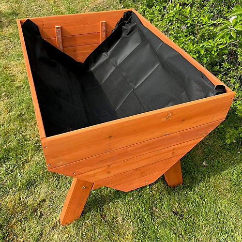 Veg-Trough Medium Wooden Raised Vegetable Bed Planter 4 Veg-Trough Medium Wooden Raised Vegetable Bed Planter - Image 2