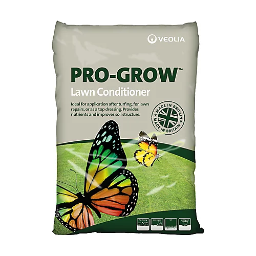 Veolia Pro-Grow Peat-free Lawn Soil 25L, Pack Of 33 3 Veolia Pro-Grow Peat-free Lawn Soil 25L, Pack Of 33