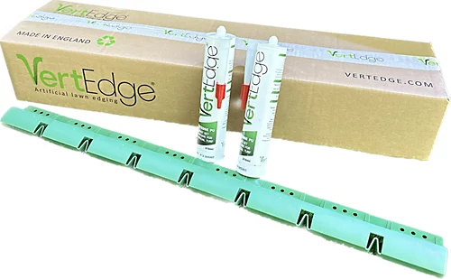VertEdge Artificial Lawn Perimeter Fixing System 20 Pack + 2 Adhesives 3 VertEdge Artificial Lawn Perimeter Fixing System 20 Pack + 2 Adhesives